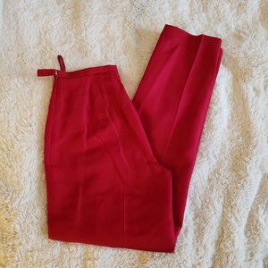 🔽Talbots Silk/Wool Slim Fit Ankle Dress Pant